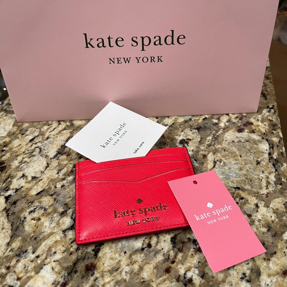 *SOLD! Kate Spade Card Holder - Pink